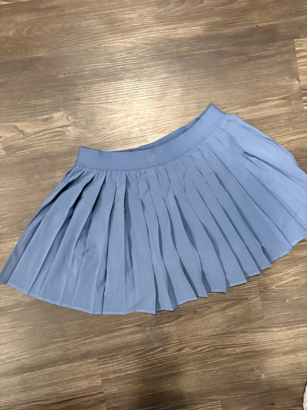 lululemon athletica Pleated Tennis Skort in Dusty Blue